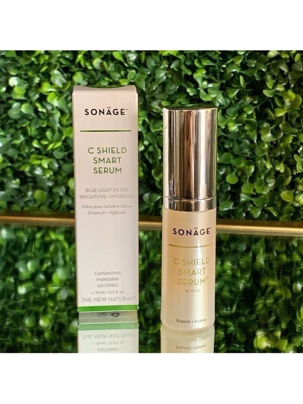 Sonage C Shield Smart Serum | NEW | 15mL 0.5oz Vitamin C Bluelight Protection